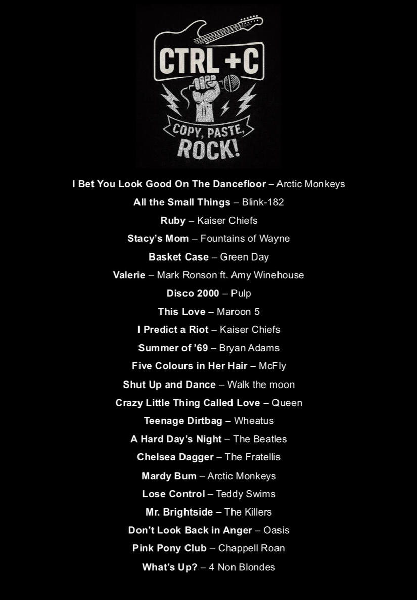 CTRL + C repetoire CTRL + C repetoire